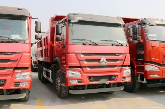 Écran tactile Oui 6X4 6 mètres Camions à ordures Sinotruk HOWO Camion lourd 380 ch Utilisé 0 KM Voiture