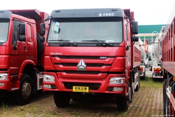 23 voitures chaudes d'occasion Sinotruk HOWO camions lourds 380 ch 8x4 7,8m camions à ordures