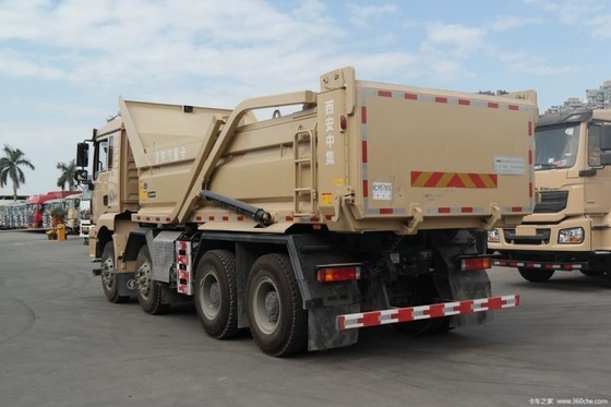 Capacité de chargement de 31 à 40 tonnes Shacman Delong M3000 8X4 Camions à ordures Boutique professionnelle
