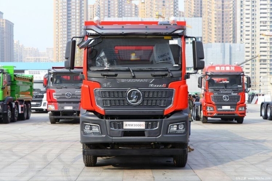 Shacman Shaanxi lourd Cardron M3000S 350 HP 8X4 6.8m camions déchargeurs avec système multimédia
